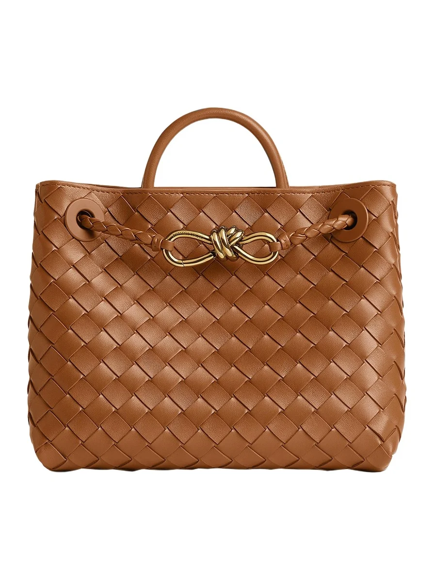 Andiamo Small Leather Top-Handle Bag Andiamo Small Leather Top-Handle Bag