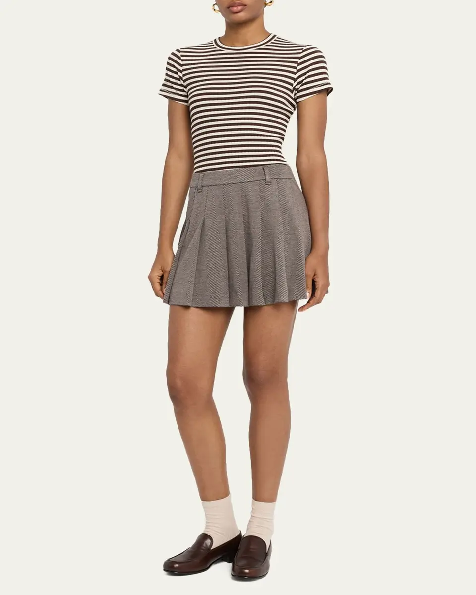 rag & bone Luca Stripe Rib-Knit Top | Thumbnail 2