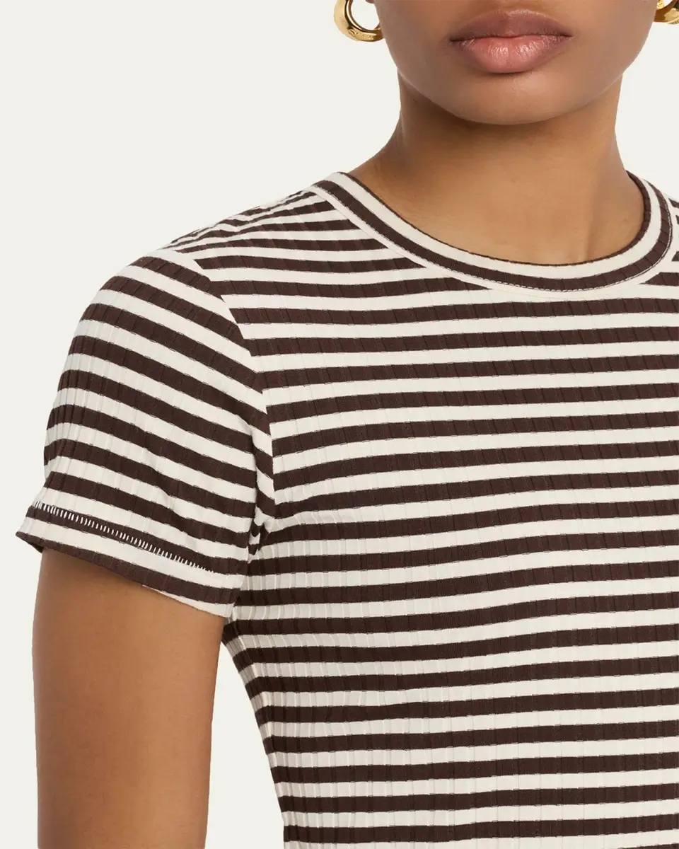 rag & bone Luca Stripe Rib-Knit Top | Thumbnail 5