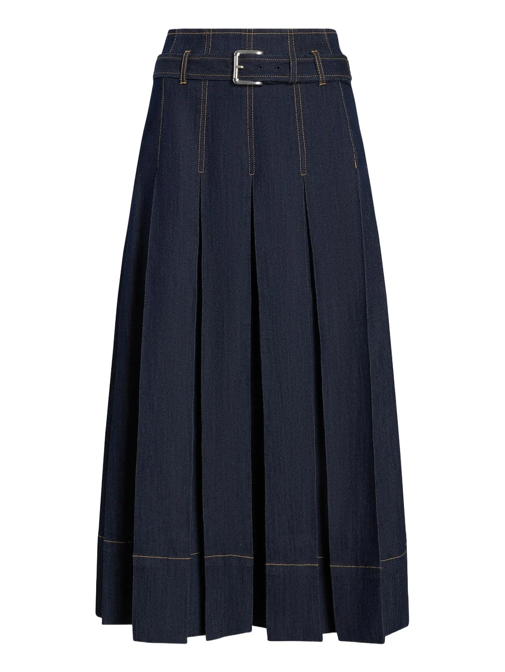 Rylee Pleated A-Line Midi Skirt Rylee Pleated A-Line Midi Skirt