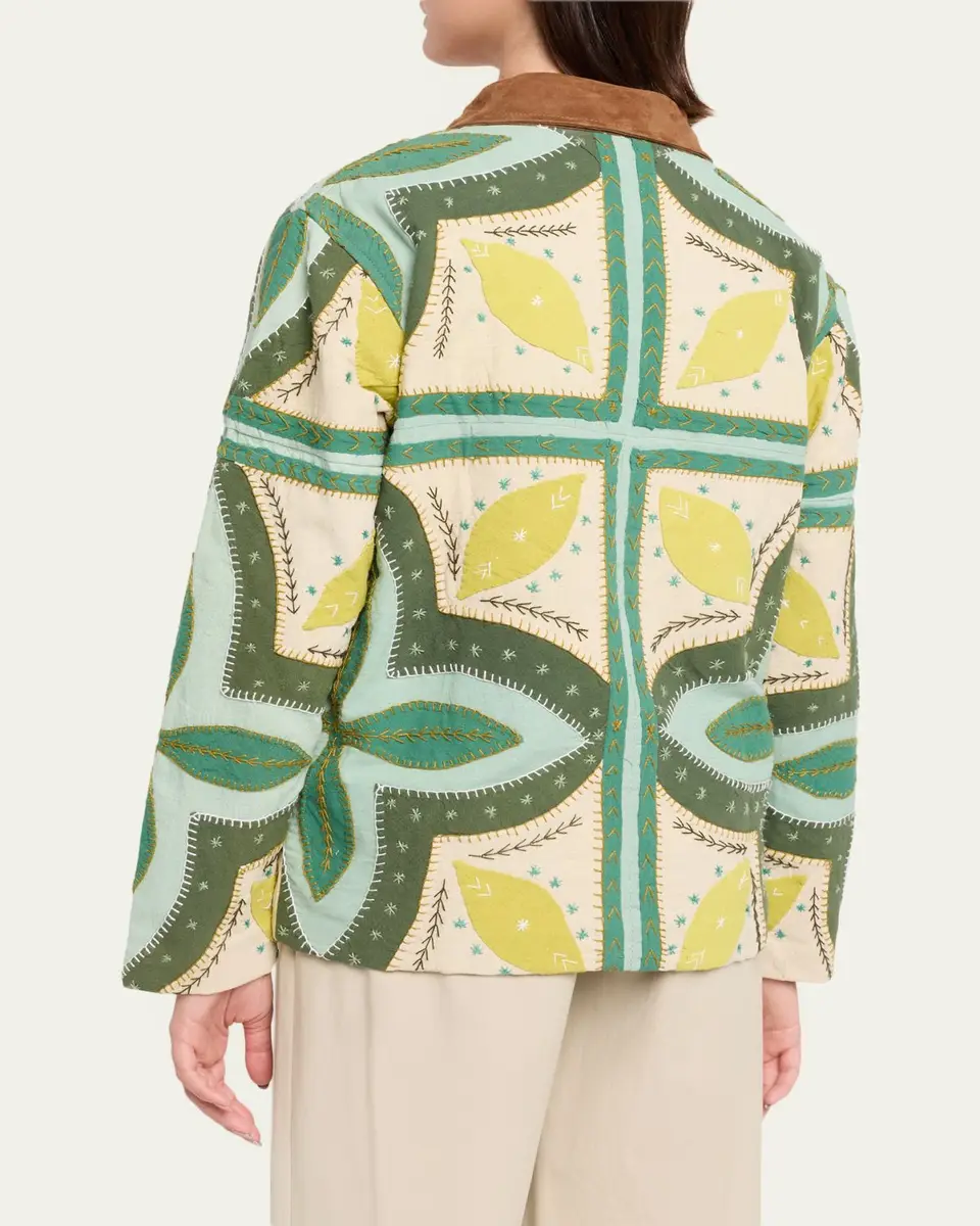 Kartik Research Godhadi Quilted Barn Jacket | Thumbnail 3 Kartik Research Godhadi Quilted Barn Jacket | Thumbnail 3