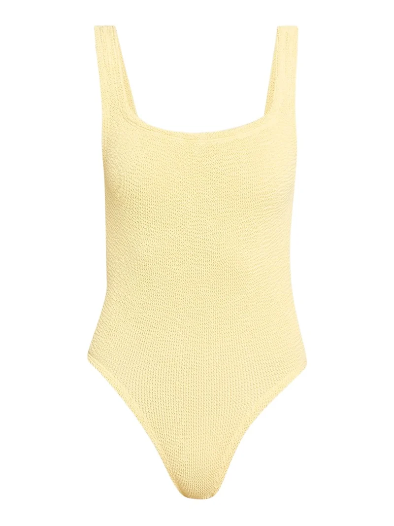 Hunza G Square-Neck One-Piece Swimsuit