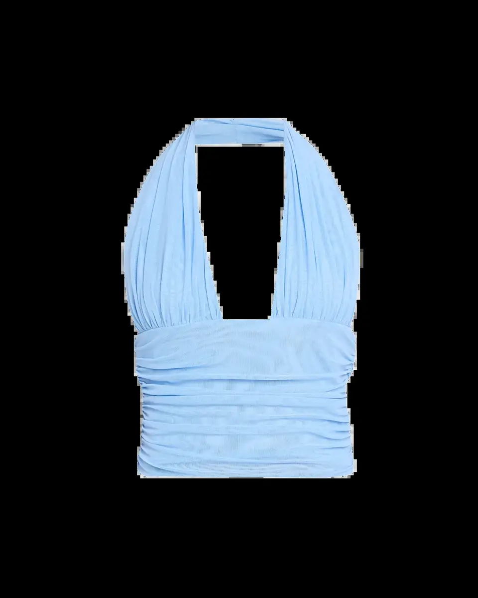 SEROYA Bimini Mesh Halter Top | Thumbnail 2