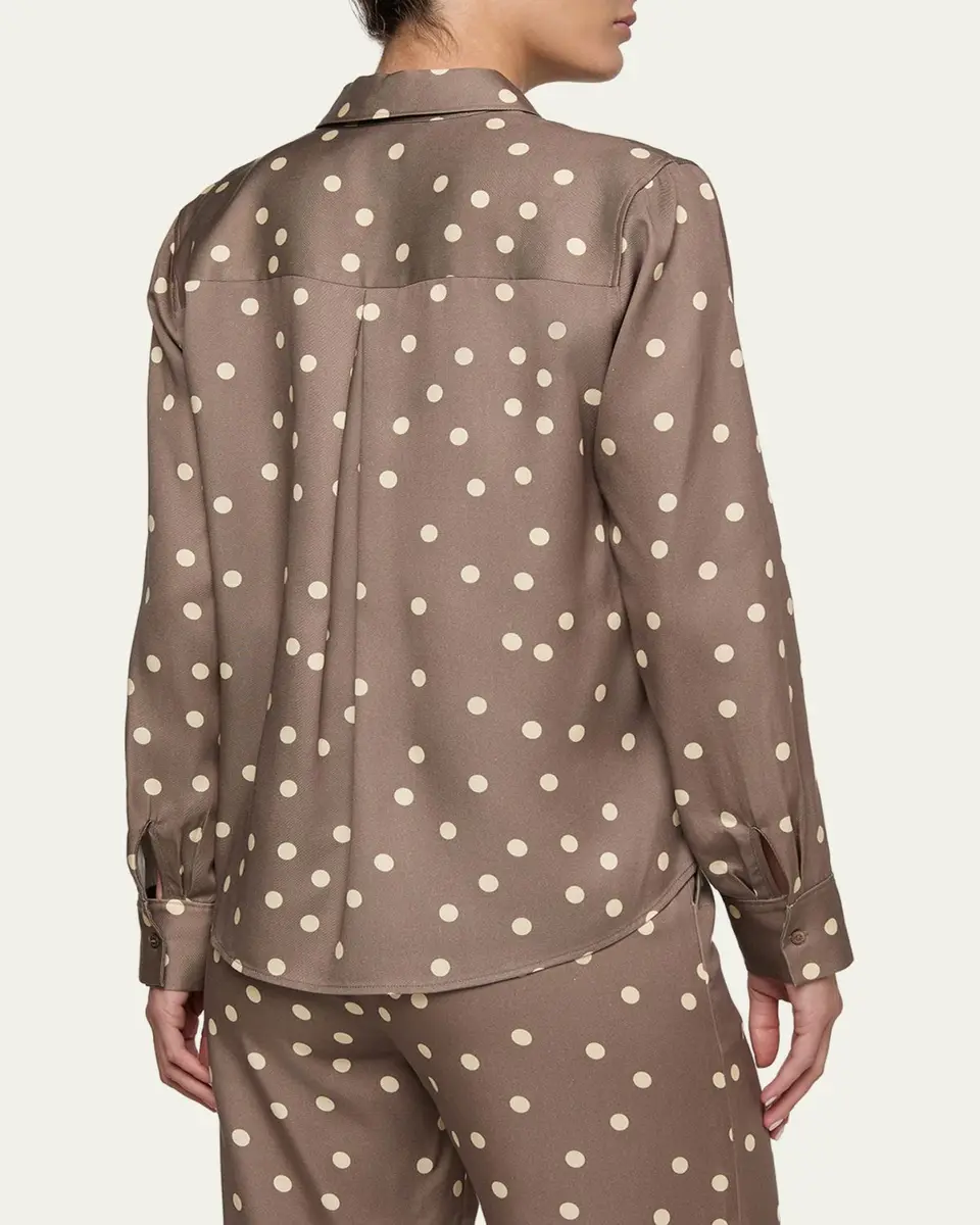 L'Agence Ellery Polka Dot Blouse | Thumbnail 3 L'Agence Ellery Polka Dot Blouse | Thumbnail 3