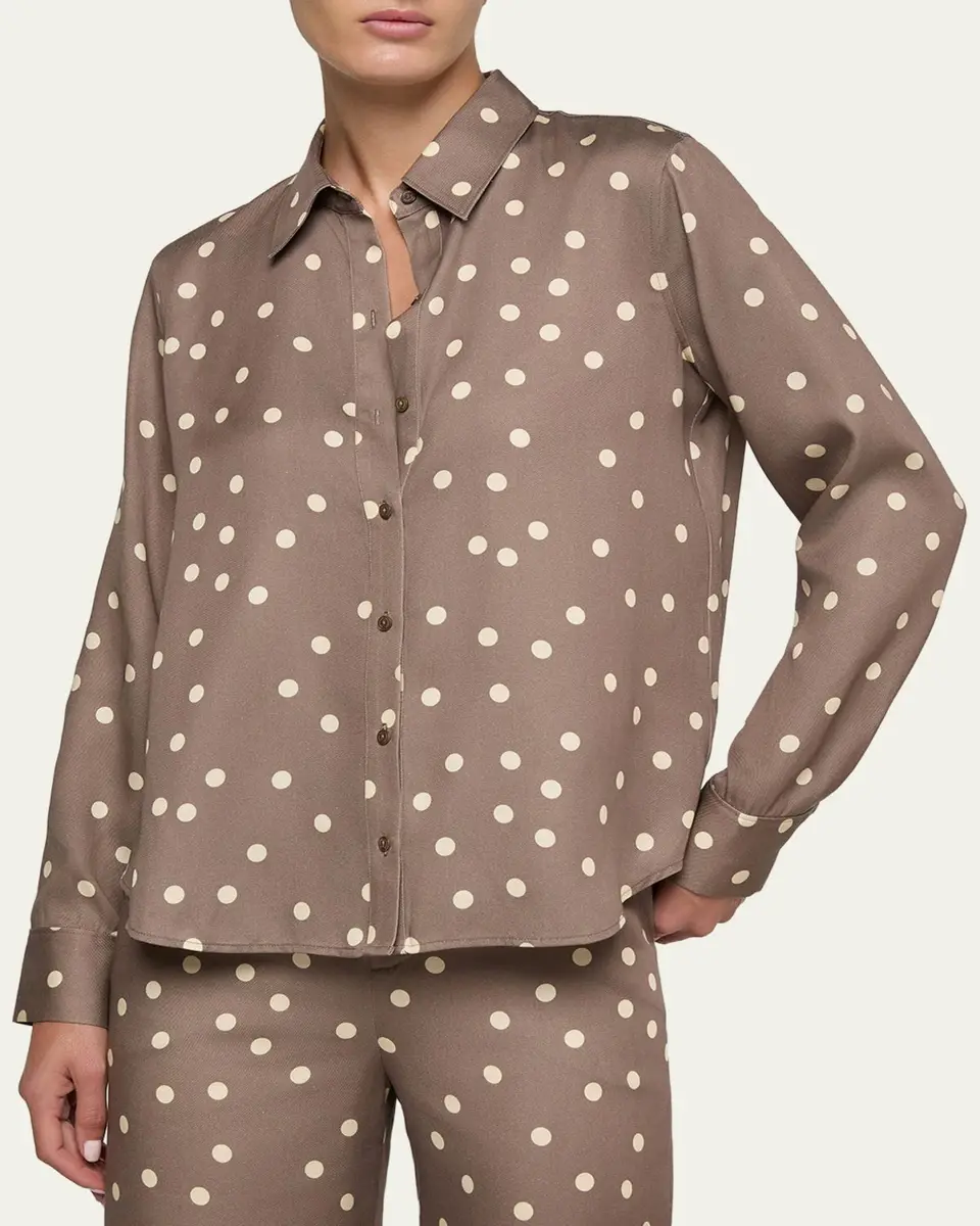 L'Agence Ellery Polka Dot Blouse | Thumbnail 4 L'Agence Ellery Polka Dot Blouse | Thumbnail 4