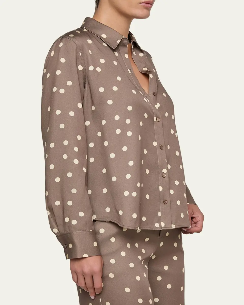L'Agence Ellery Polka Dot Blouse | Thumbnail 5 L'Agence Ellery Polka Dot Blouse | Thumbnail 5