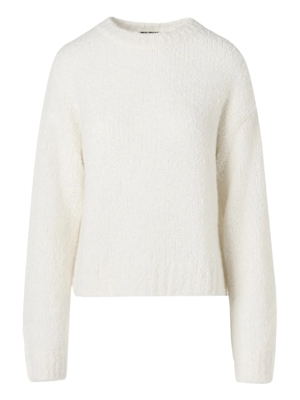 Cashmere-Silk Boucle Knit Sweater Cashmere-Silk Boucle Knit Sweater