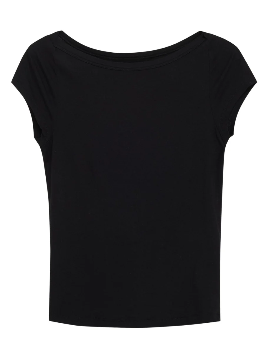 MAJESTIC FILATURES Soft Touch Bateau-Neck Top