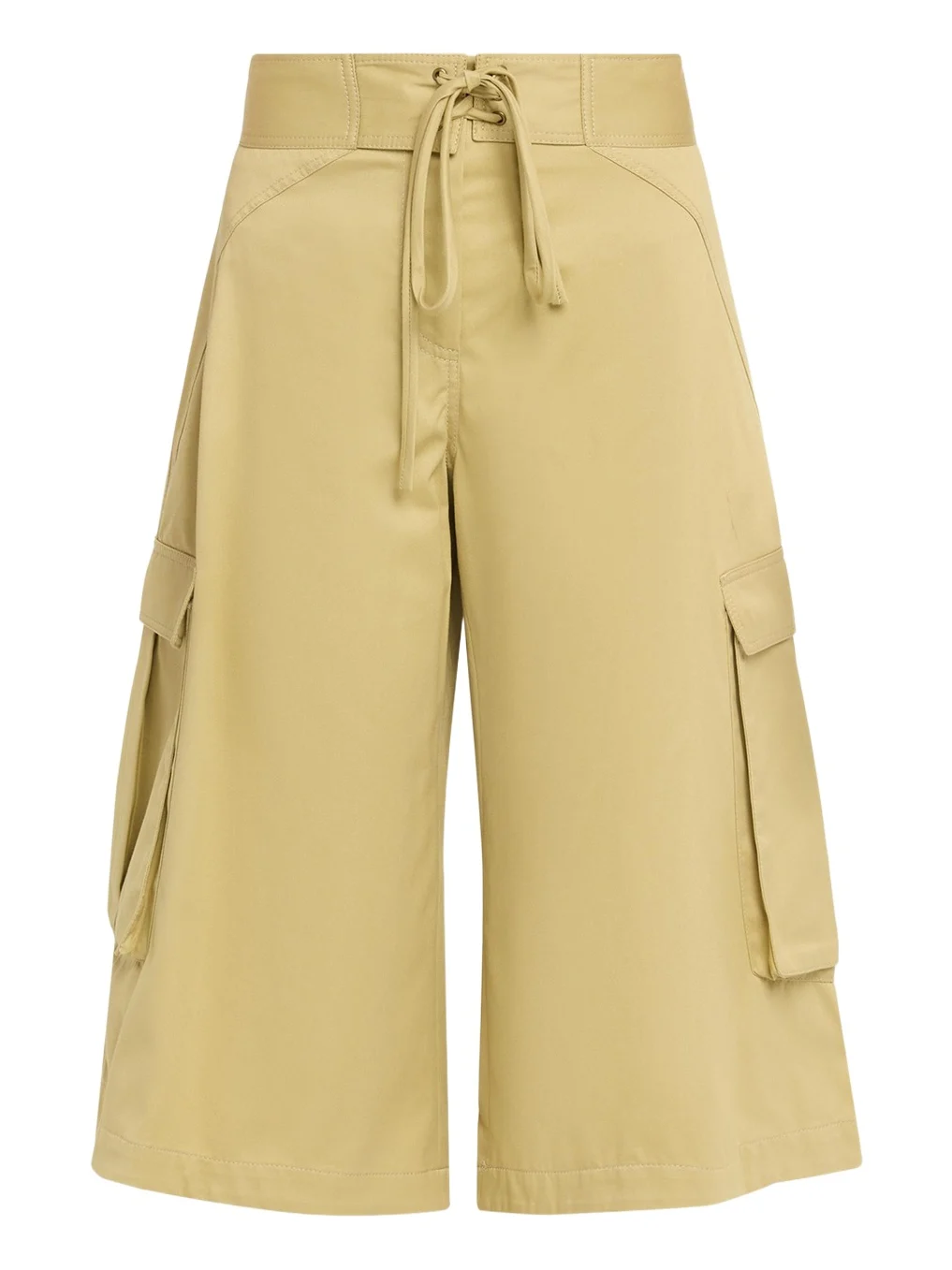 Rosie Assoulin Laced Cotton Cargo Surf Shorts