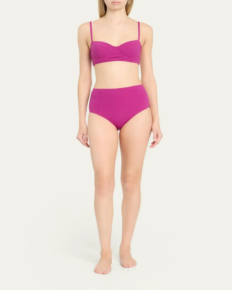 Ulla Johnson Zahara High-Waist Bikini Bottoms | Thumbnail 2 Ulla Johnson Zahara High-Waist Bikini Bottoms | Thumbnail 2