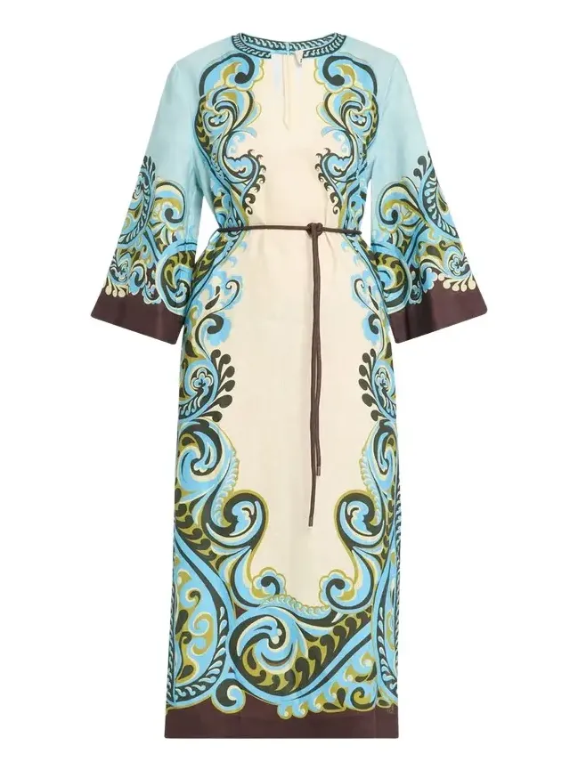 Natalia Cotton Maxi Dress