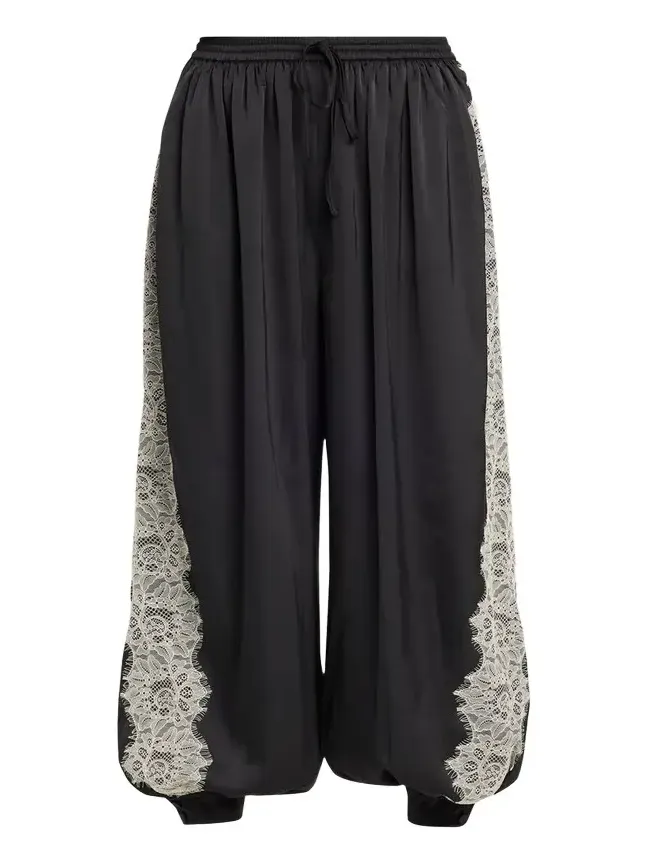 Esme Satin Drawstring Balloon Pants Esme Satin Drawstring Balloon Pants