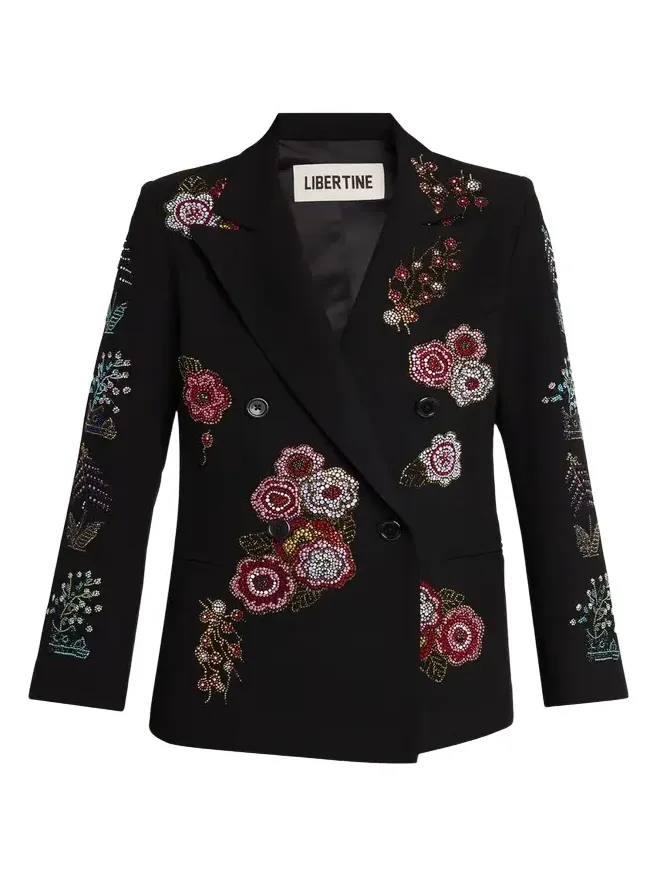 Colette Embellished Double-Breasted Jacket Colette Embellished Double-Breasted Jacket