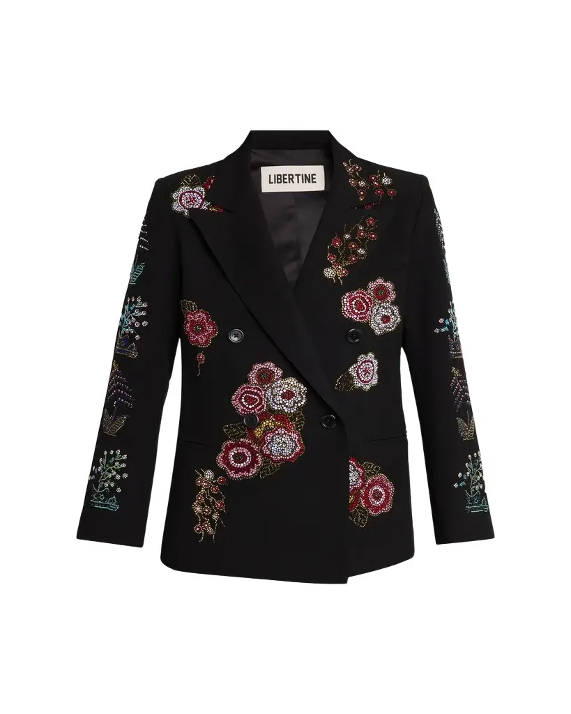 Libertine Colette Embellished Double-Breasted Jacket | Image 1 Libertine Colette Embellished Double-Breasted Jacket | Image 1