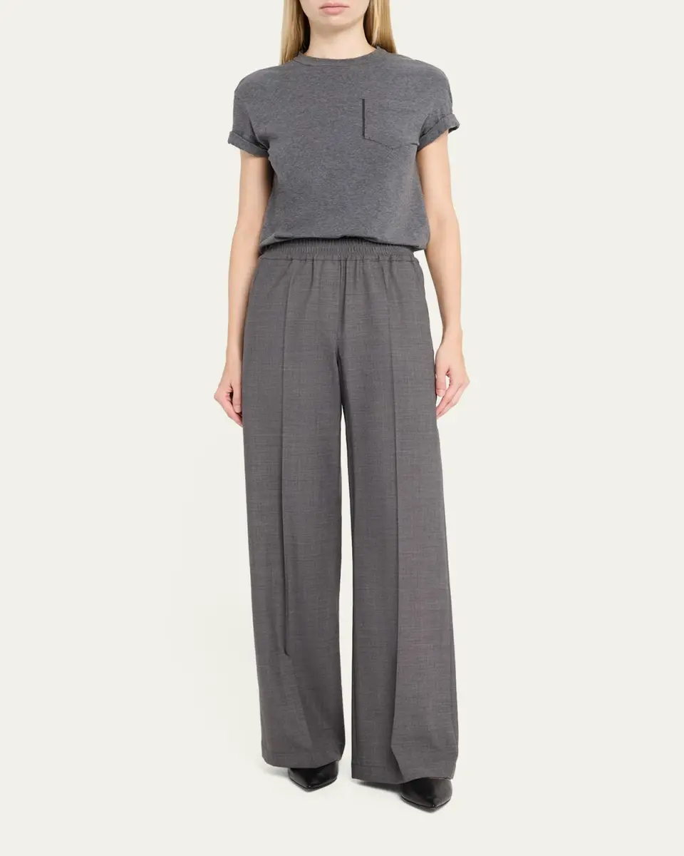 Brunello Cucinelli Tropical Luxury Track Trousers | Thumbnail 2 Brunello Cucinelli Tropical Luxury Track Trousers | Thumbnail 2