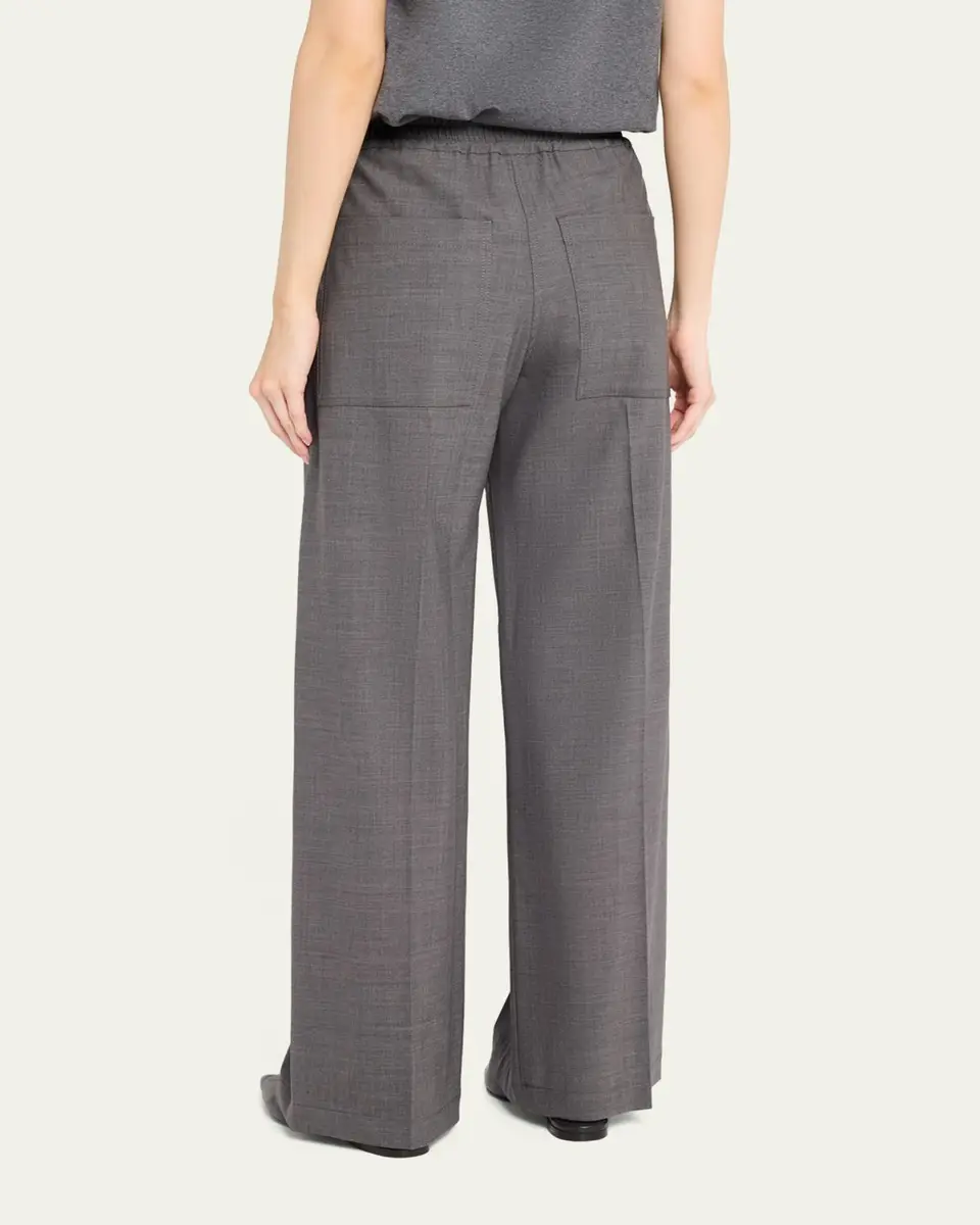 Brunello Cucinelli Tropical Luxury Track Trousers | Thumbnail 3 Brunello Cucinelli Tropical Luxury Track Trousers | Thumbnail 3