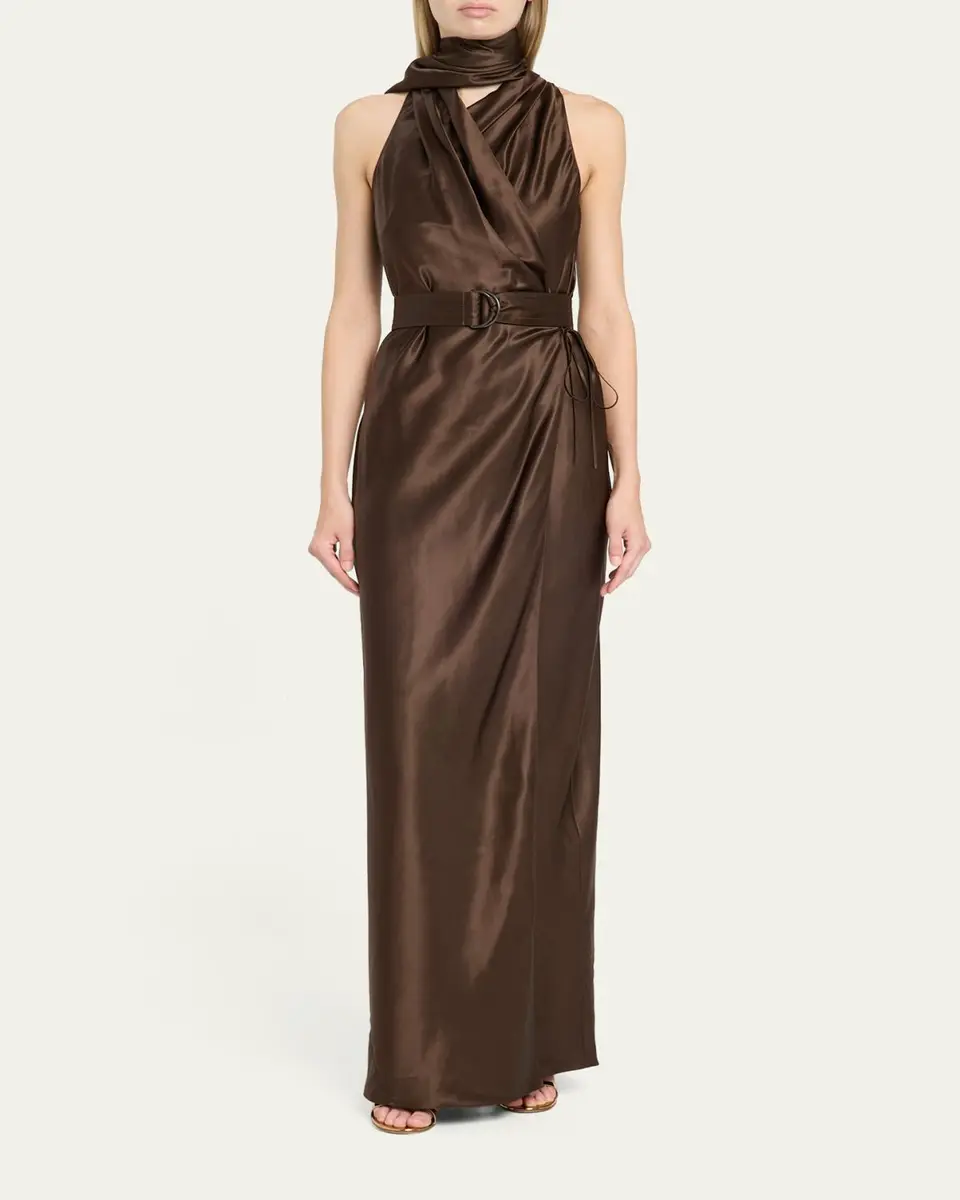 Ralph Lauren Collection Rynn Washed Duchesse Evening Dress | Thumbnail 2 Ralph Lauren Collection Rynn Washed Duchesse Evening Dress | Thumbnail 2