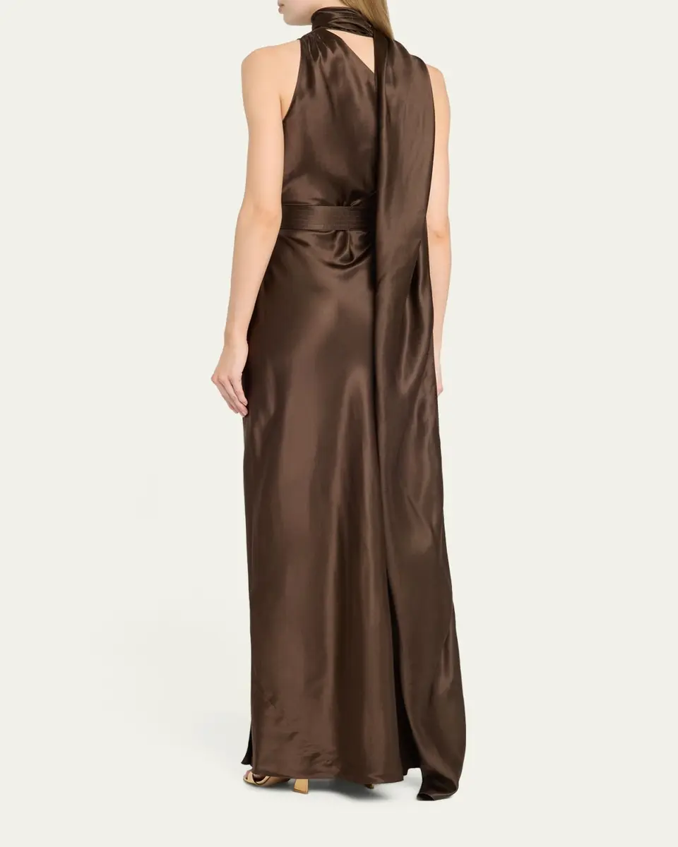 Ralph Lauren Collection Rynn Washed Duchesse Evening Dress | Thumbnail 3 Ralph Lauren Collection Rynn Washed Duchesse Evening Dress | Thumbnail 3