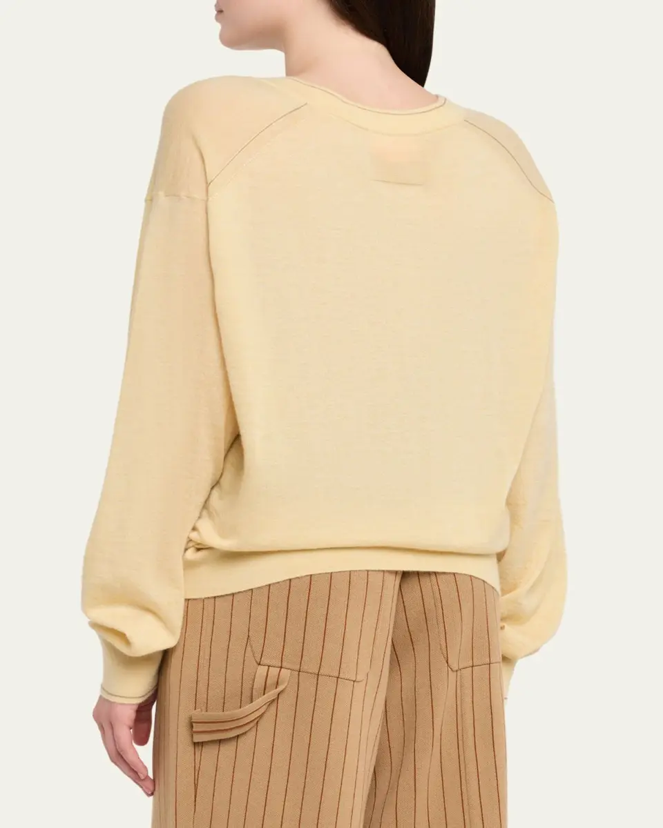 Guest In Residence The Airy V Sweater | Thumbnail 3 Guest In Residence The Airy V Sweater | Thumbnail 3