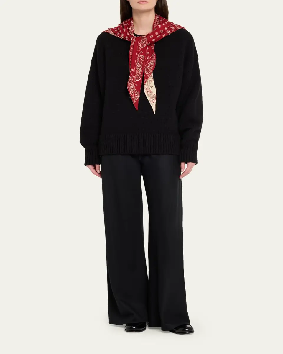Guest In Residence The Wild Rag Silk-Blend Scarf | Thumbnail 2 Guest In Residence The Wild Rag Silk-Blend Scarf | Thumbnail 2