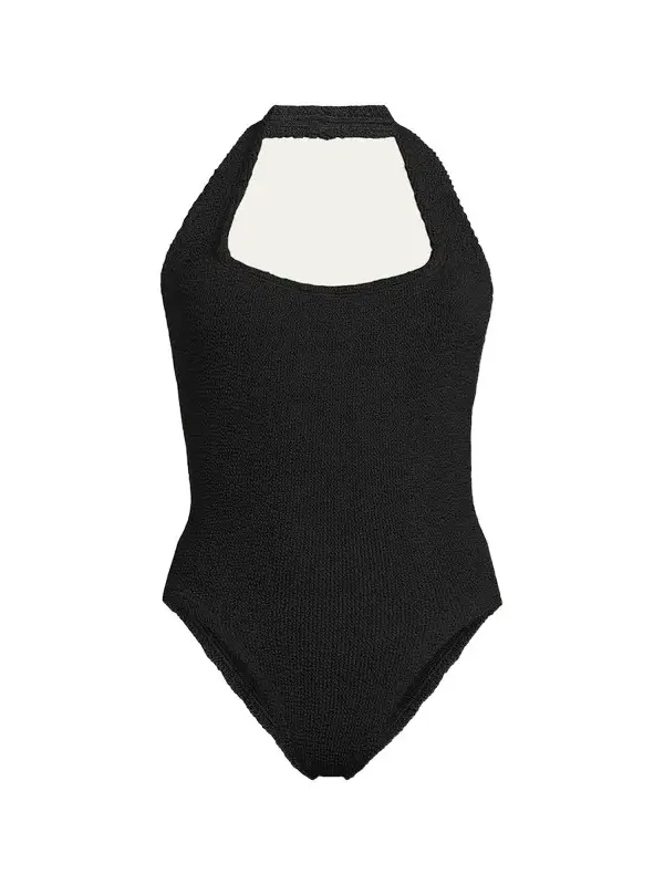 Sandy Open-Back One-Piece Swimsuit Sandy Open-Back One-Piece Swimsuit