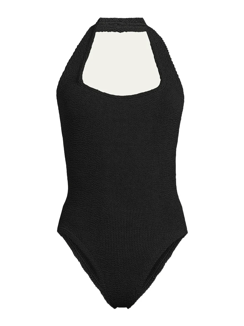 Hunza G Sandy Open-Back One-Piece Swimsuit