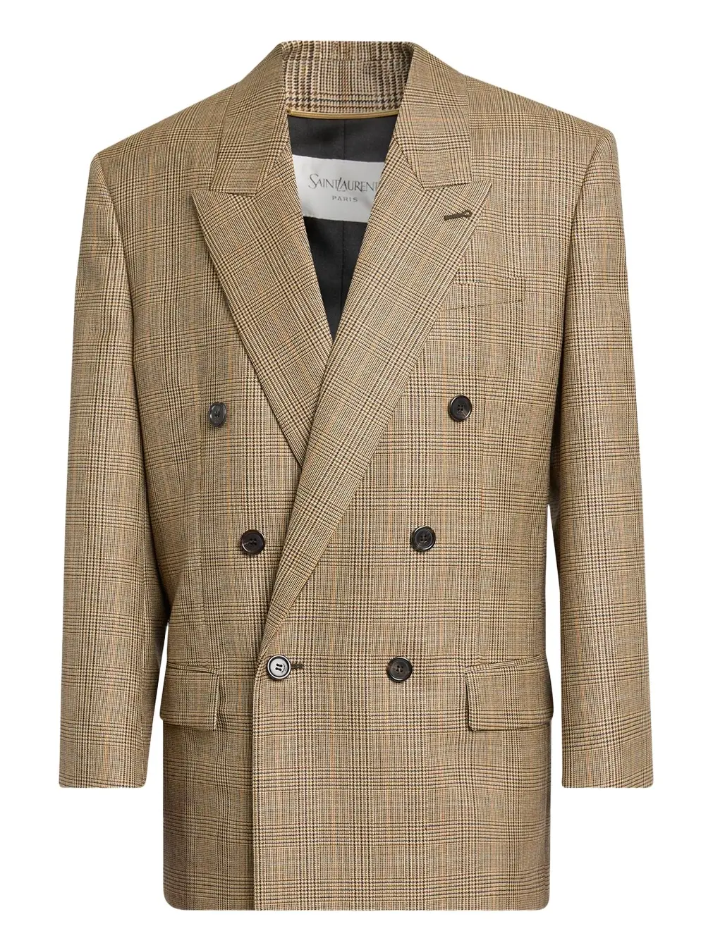 Double-Breasted Prince of Wales Jacket