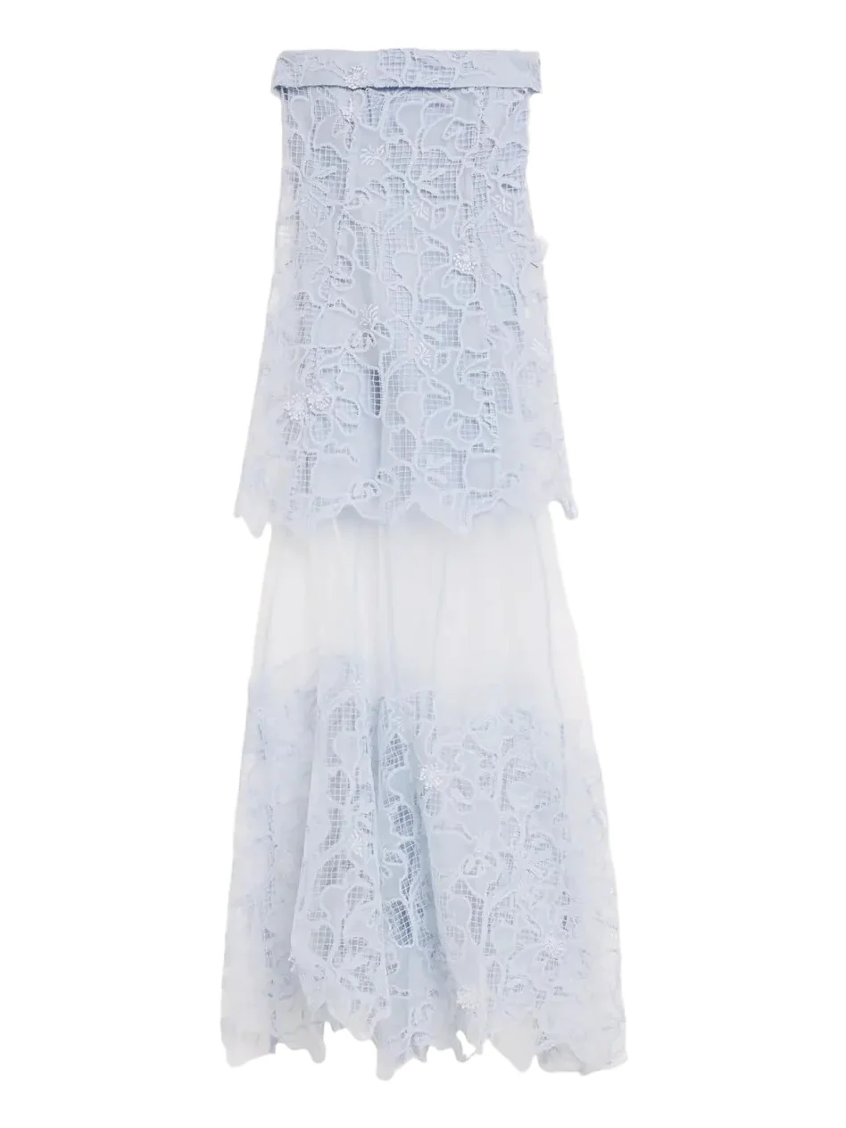 Rennis Lace Bustier Gown Rennis Lace Bustier Gown