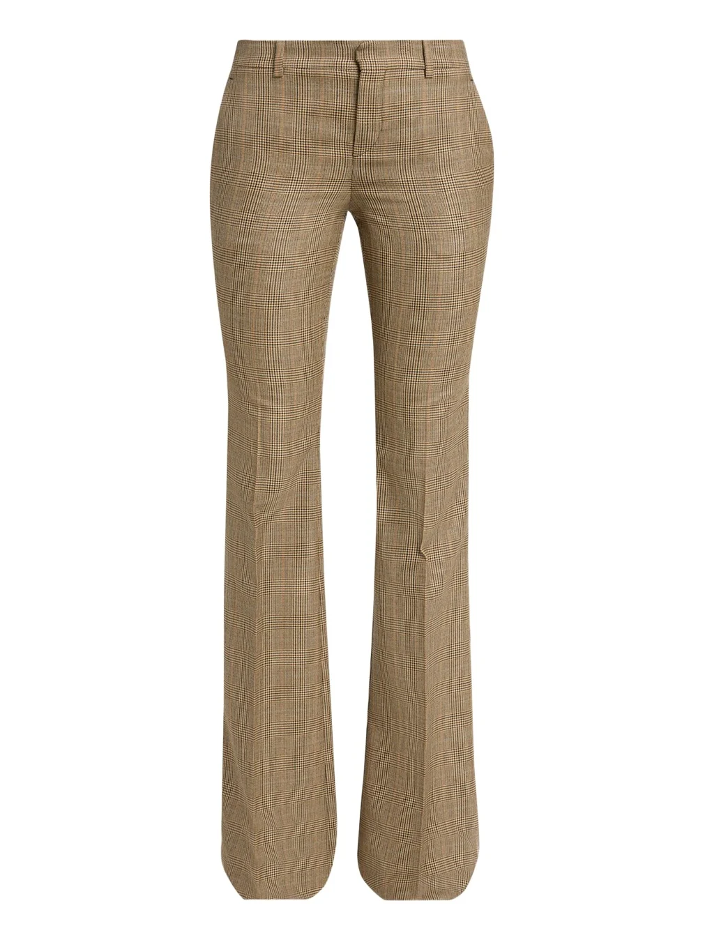 Puppytooth Prince of Wales Wool Flared Pants Puppytooth Prince of Wales Wool Flared Pants
