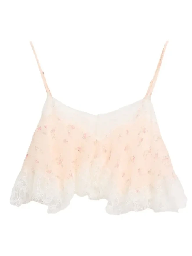 Elysia Silk Crop Top