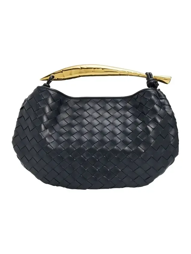 Bottega Veneta Sardine Leather Top-Handle Bag