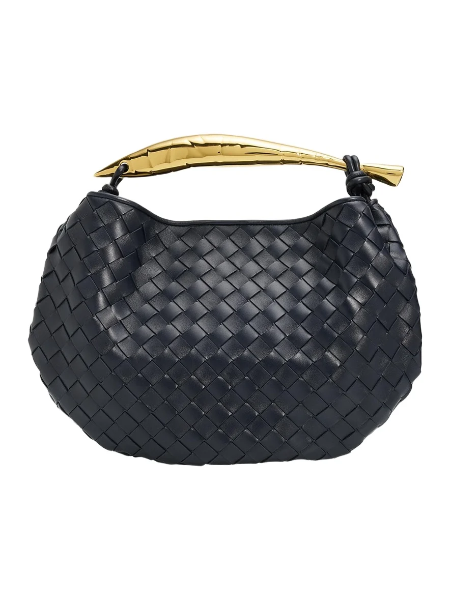 Bottega Veneta Sardine Leather Top-Handle Bag