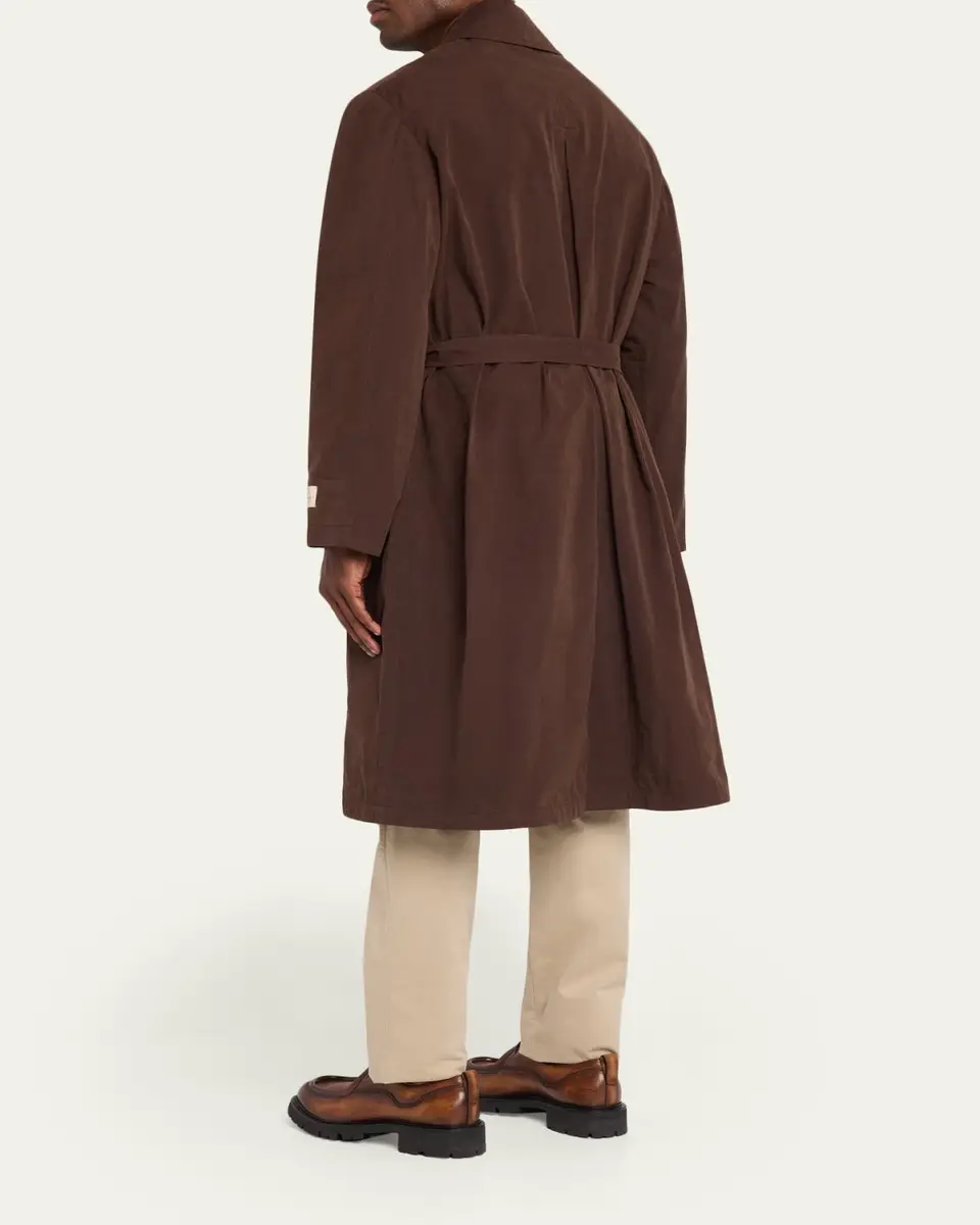 Massimo Alba Men's Cotton-Blend Water-Repellant Coat | Thumbnail 3 Massimo Alba Men's Cotton-Blend Water-Repellant Coat | Thumbnail 3