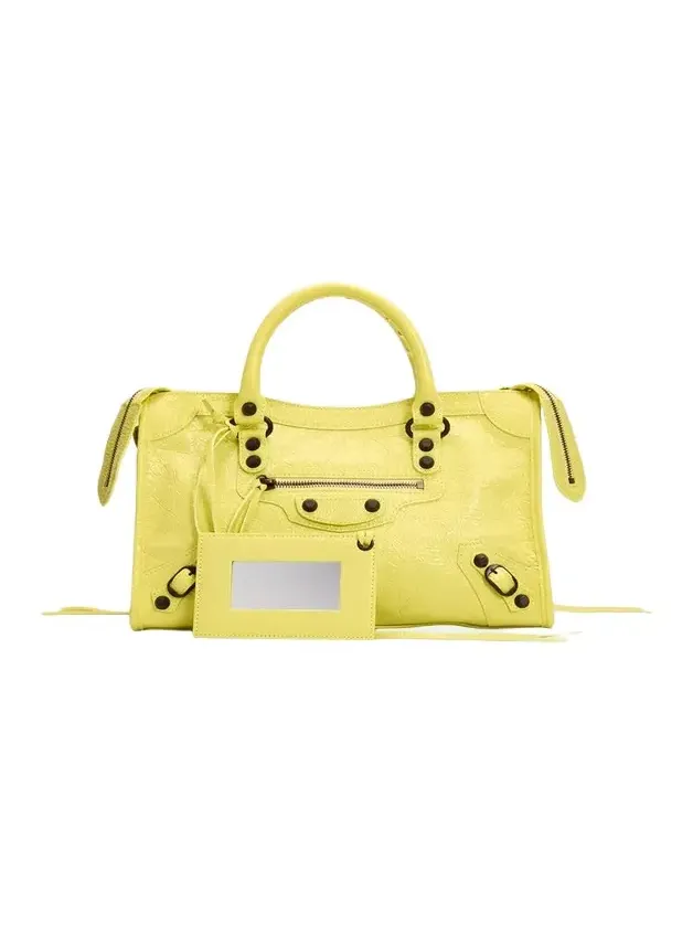 Le City Small Leather Top-Handle Bag Le City Small Leather Top-Handle Bag