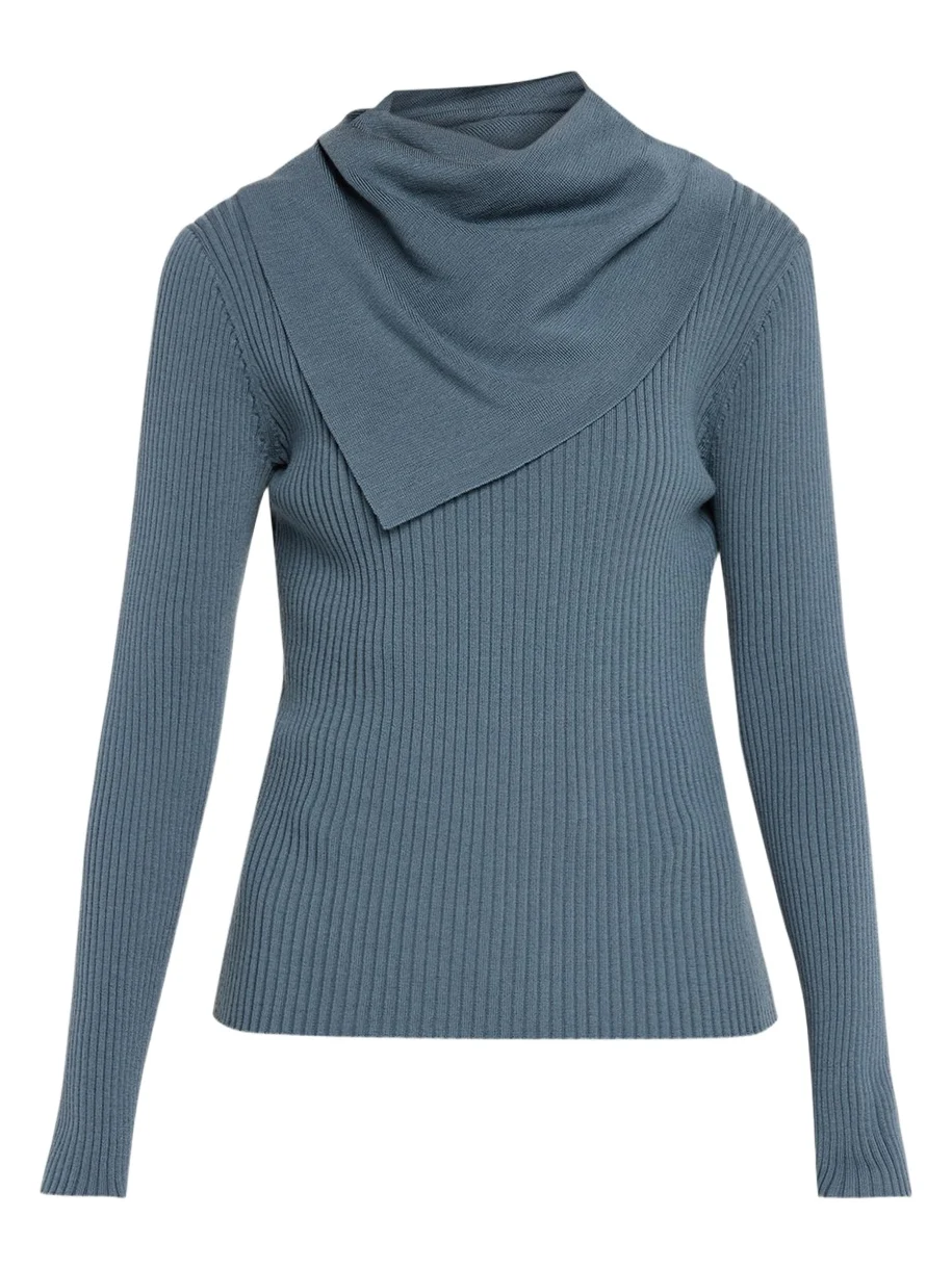 Valiant Merino Scarf Sweater
