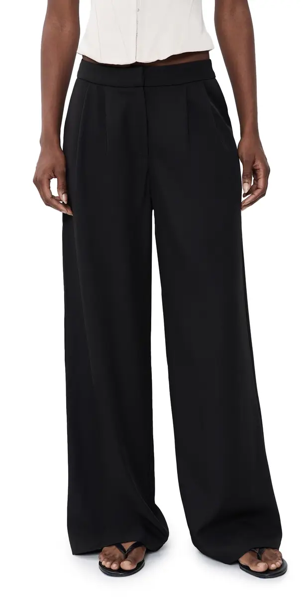 Lioness Courtside Pants Noir | Image 1 Lioness Courtside Pants Noir | Image 1