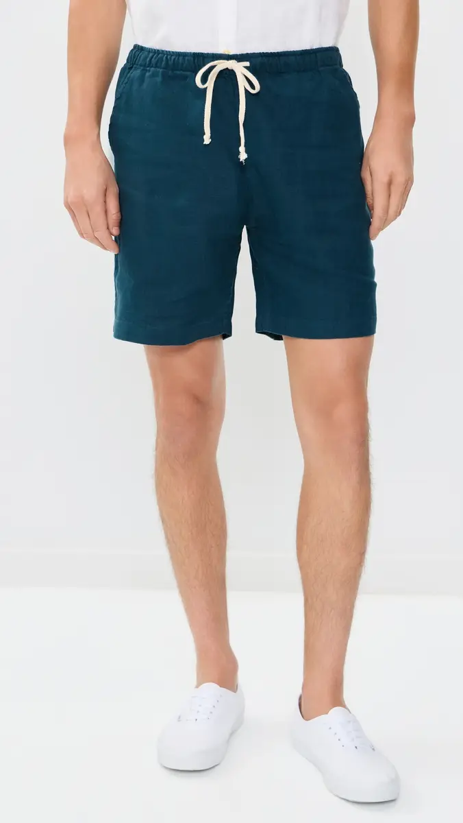 Alex Crane Linen Bo Shorts 7 | Thumbnail 2 Alex Crane Linen Bo Shorts 7 | Thumbnail 2
