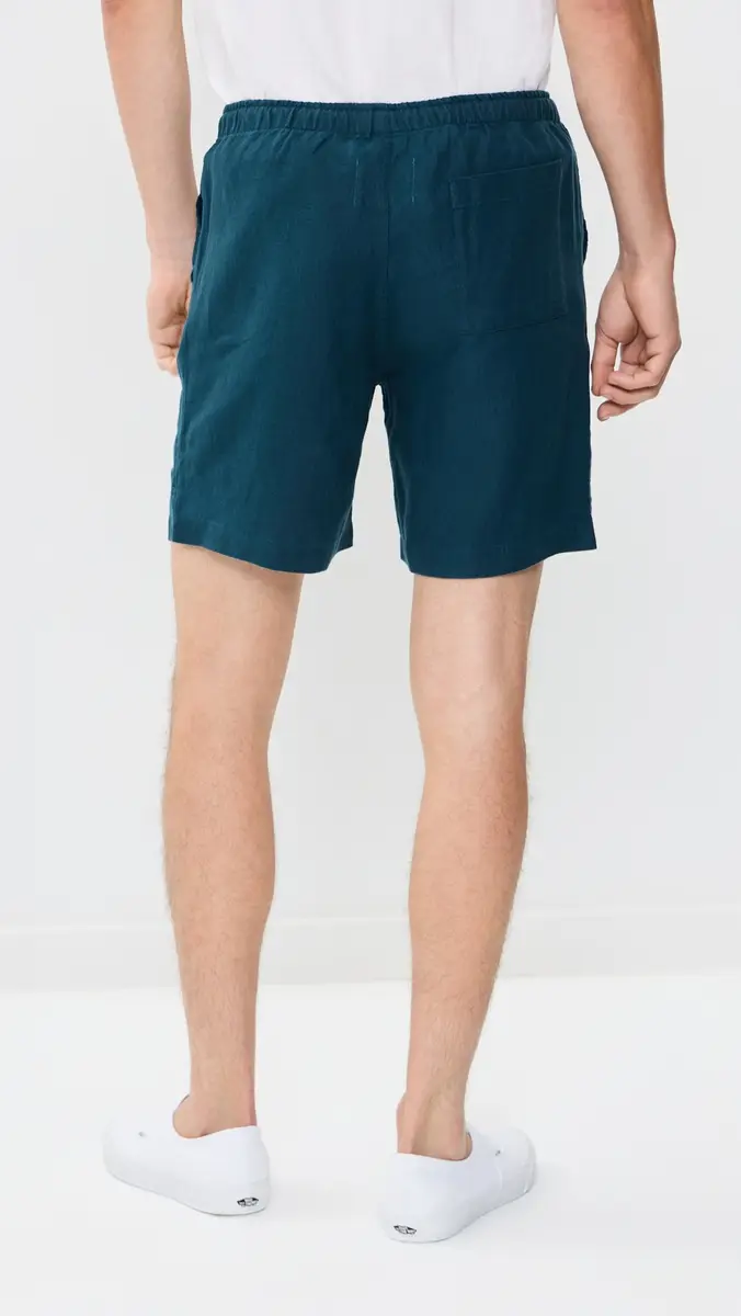 Alex Crane Linen Bo Shorts 7 | Thumbnail 3 Alex Crane Linen Bo Shorts 7 | Thumbnail 3
