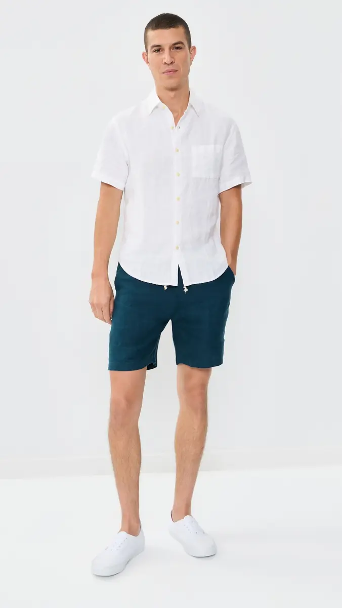 Alex Crane Linen Bo Shorts 7 | Thumbnail 5 Alex Crane Linen Bo Shorts 7 | Thumbnail 5