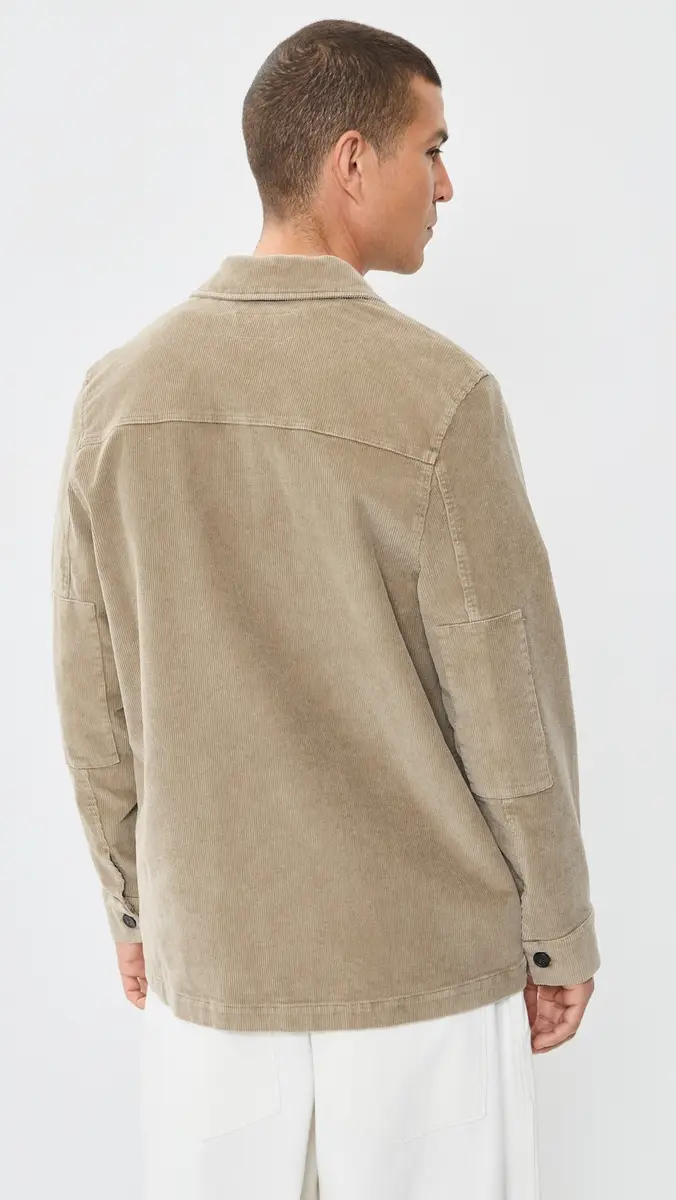 OFFICINE GÉNÉRALE Suny Washed Cotton Corduroy Jacket | Thumbnail 3 OFFICINE GÉNÉRALE Suny Washed Cotton Corduroy Jacket | Thumbnail 3