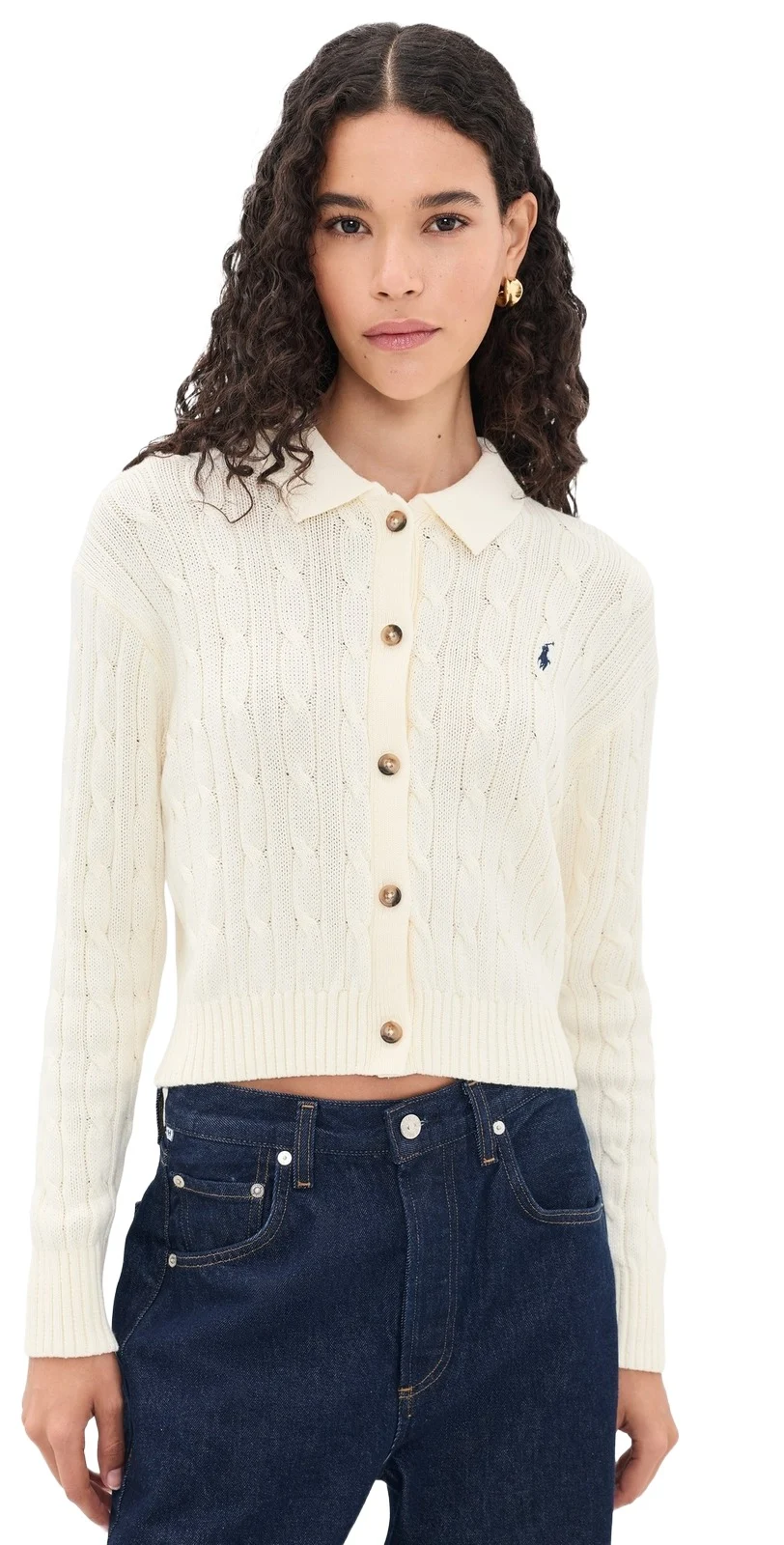 Collared Cardigan Collared Cardigan