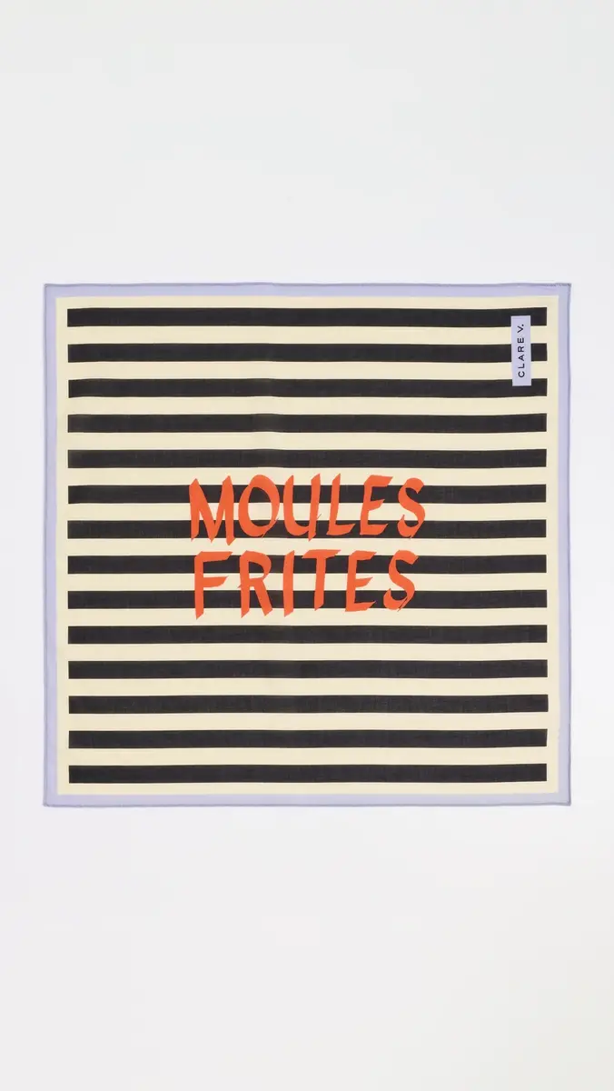 Clare V. Clare V. Moules Frites Bandana | Thumbnail 2