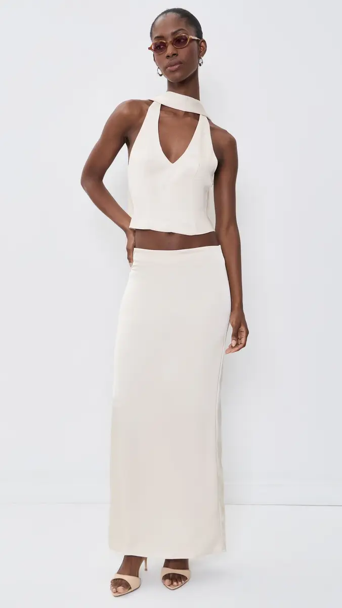LIONESS Front Row Maxi Skirt | Thumbnail 5