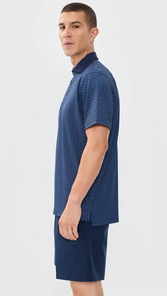 Greyson Deco Polo Top | Thumbnail 4 Greyson Deco Polo Top | Thumbnail 4