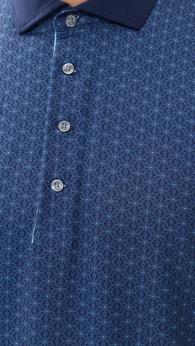 Greyson Deco Polo Top | Thumbnail 6 Greyson Deco Polo Top | Thumbnail 6