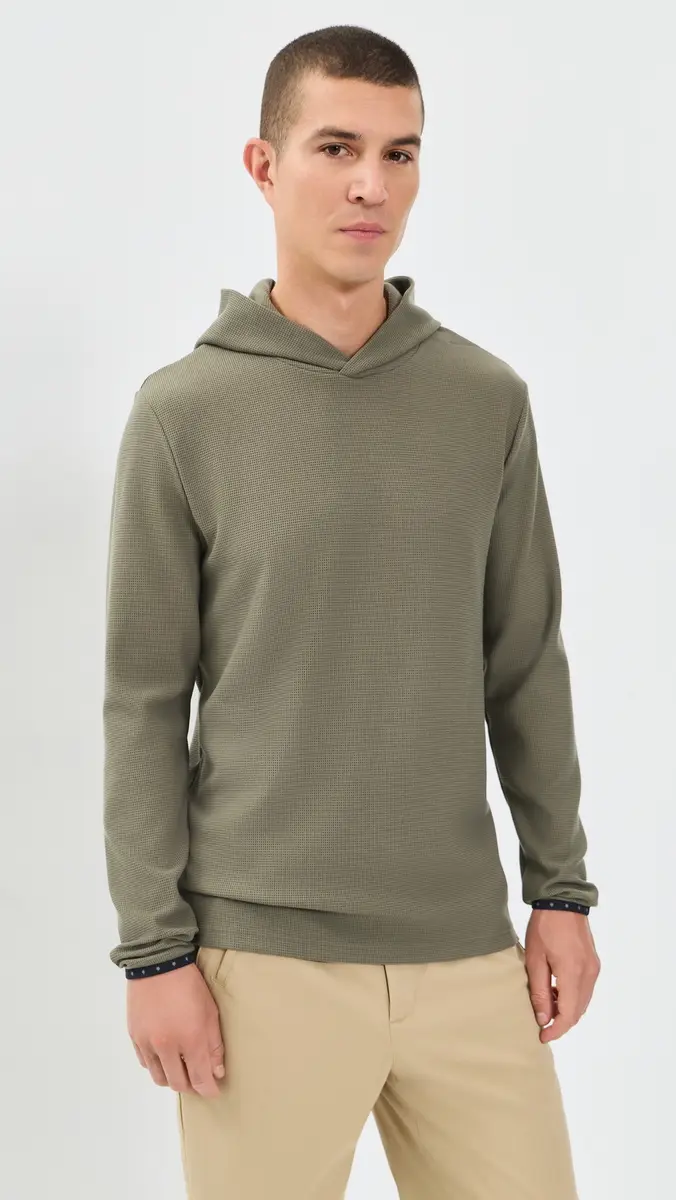 Greyson Traverse Waffle Hoodie | Thumbnail 2 Greyson Traverse Waffle Hoodie | Thumbnail 2