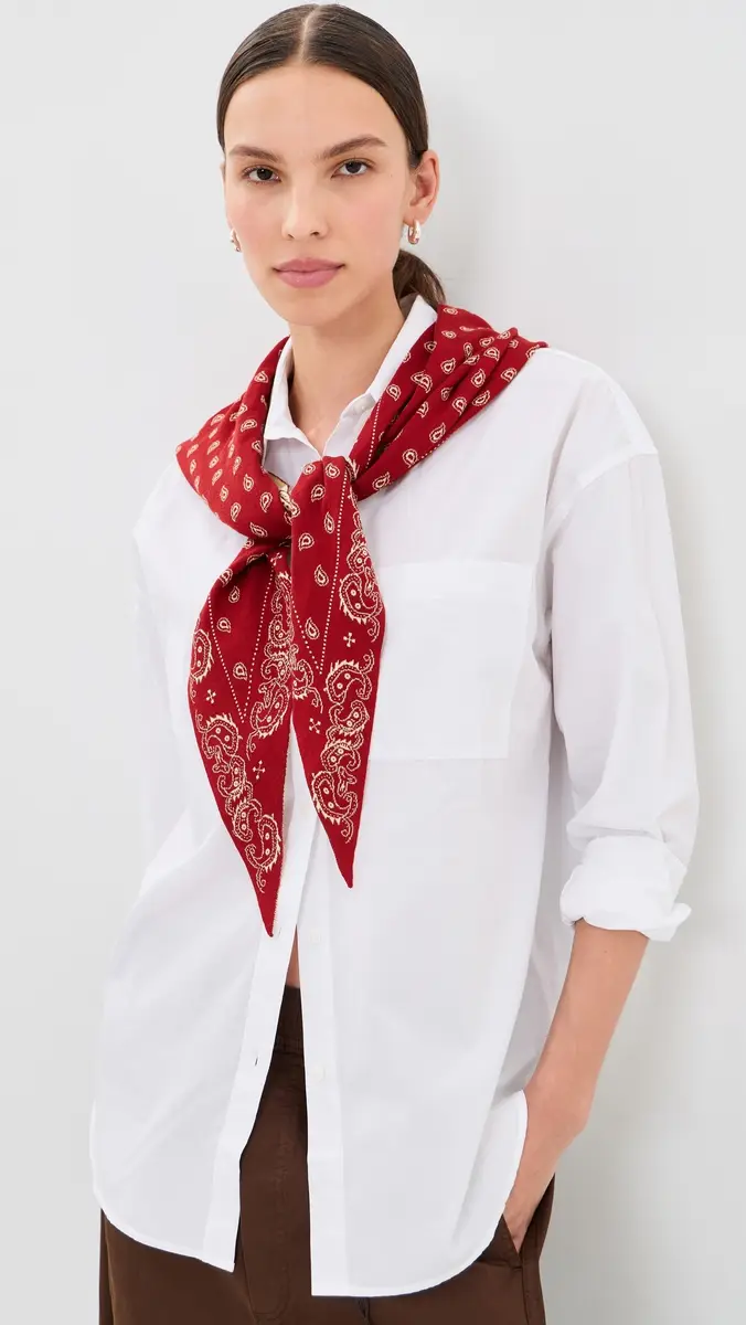 Guest In Residence The Wild Rag Triangle Scarf | Thumbnail 3