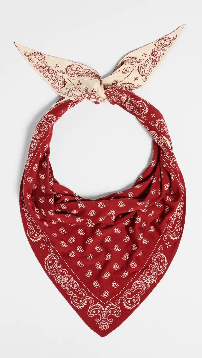 Guest In Residence The Wild Rag Triangle Scarf | Thumbnail 4