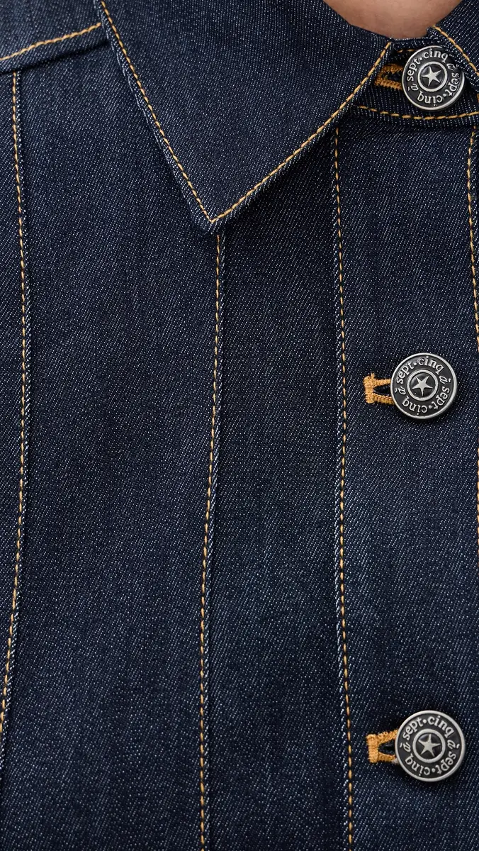 Cinq à Sept Karter Denim Dress | Thumbnail 6