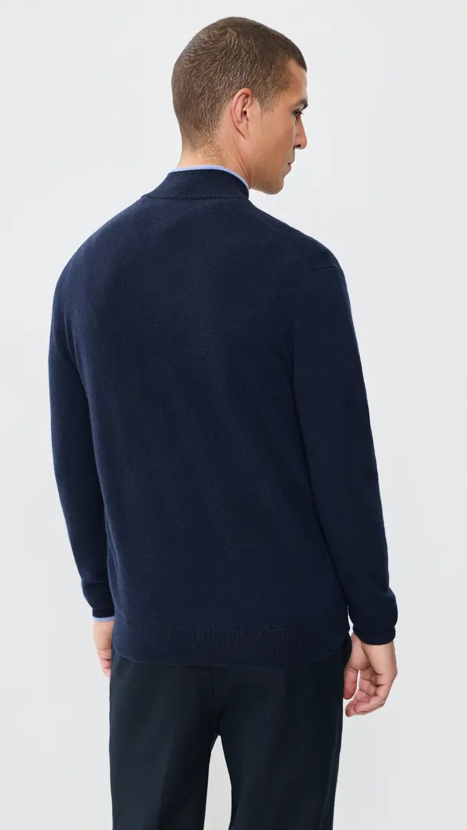 Greyson Sebonack Cashmere Blend Quarter Zip Sweater | Thumbnail 3 Greyson Sebonack Cashmere Blend Quarter Zip Sweater | Thumbnail 3